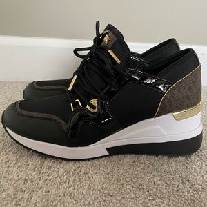 Michael Kors wedge tennis shoe. 7.5. Super Cute